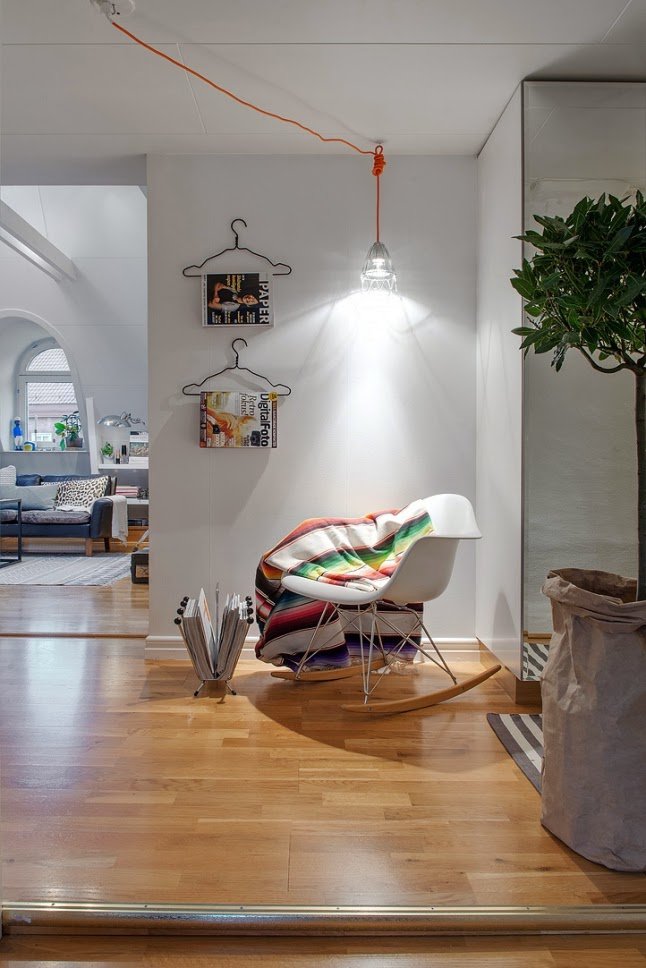 tiny scandinavian loft12