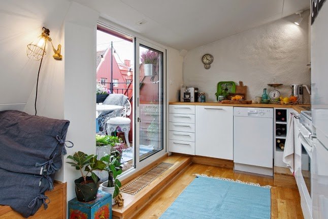 tiny scandinavian loft3
