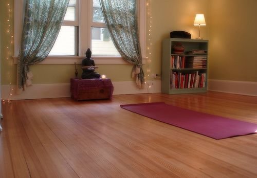 yoga at home 1