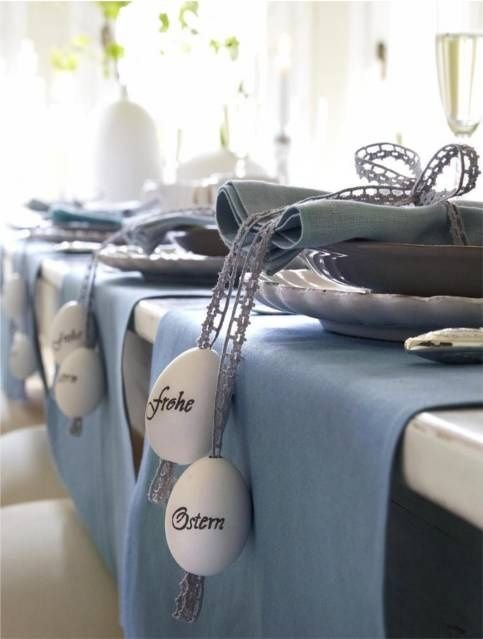 easter table setting 1