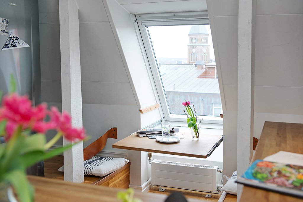 modern attic home 11