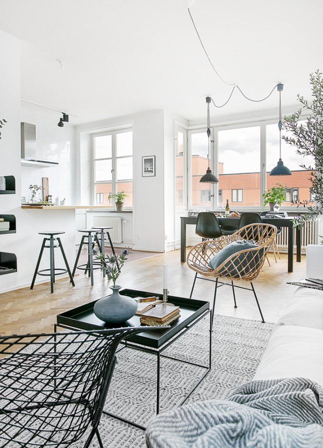 open plan scandi home 2