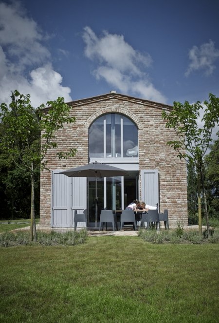 rustic industrial villa 1