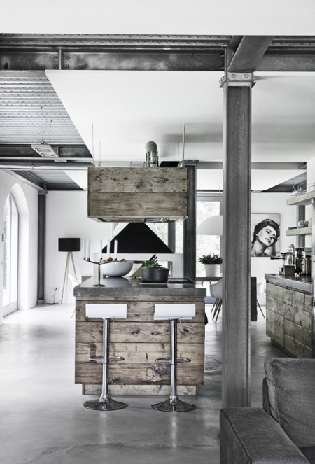 rustic industrial villa 4