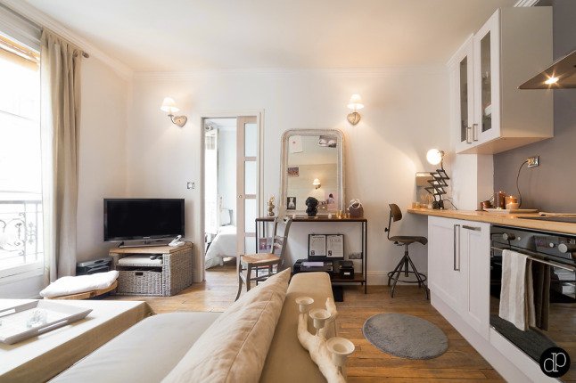 tiny parisian home 1