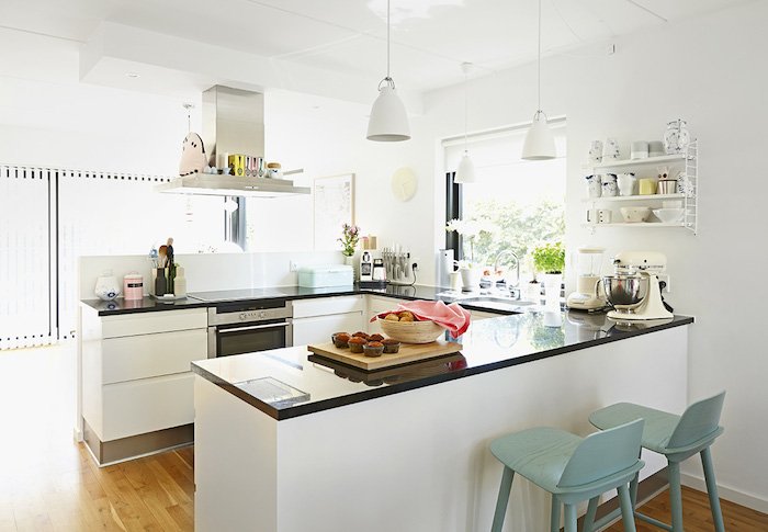 scandinavian home with pastel accents 3